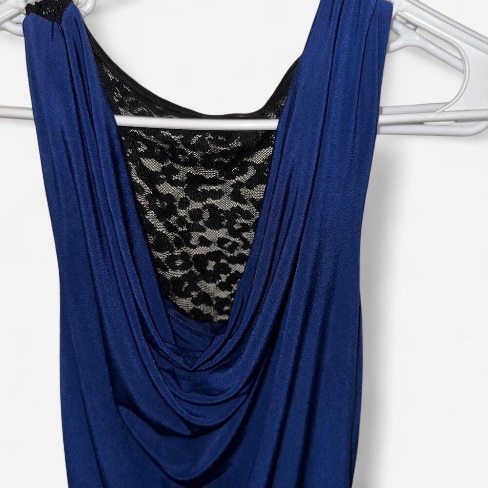 Express Women's Navy/Royal Blue Dress